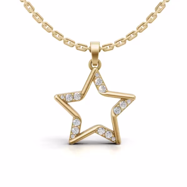 Diamond Star Pendant