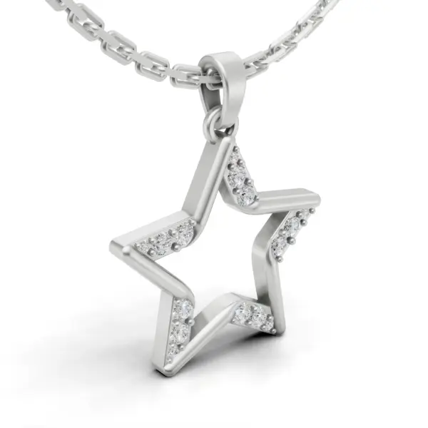 Diamond Star Pendant