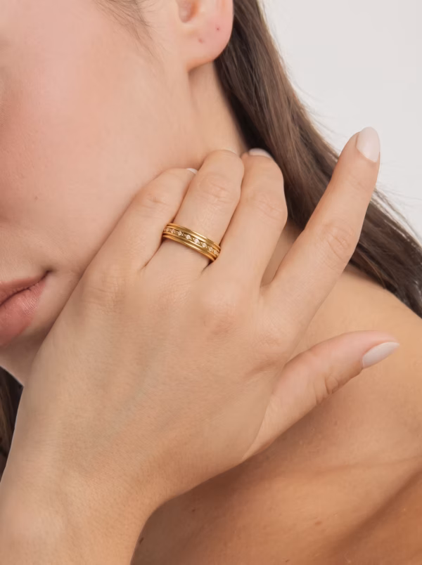 Vintage Gold Eternity Ring