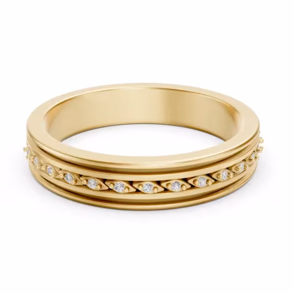 Vintage Gold Eternity Ring