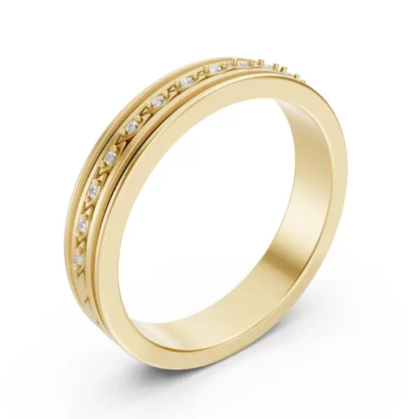 Vintage Gold Eternity Ring