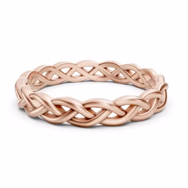 Timeless Braided Gold Ring