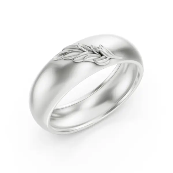 Gold Leaf Engraved Band