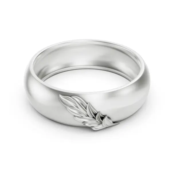 Gold Leaf Engraved Band