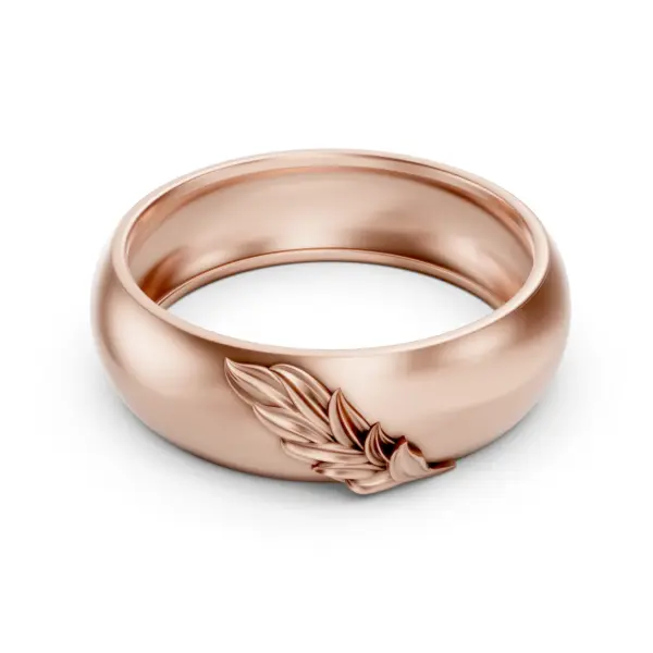 Gold Leaf Engraved Band