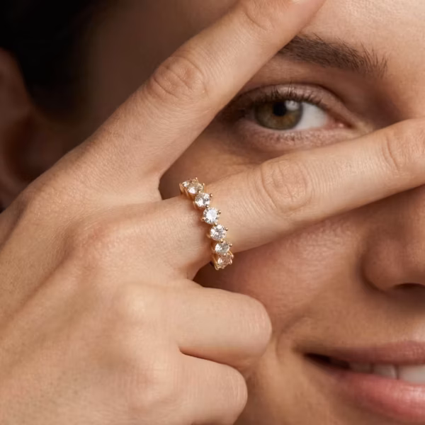 Seven-Stone Diamond Band